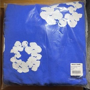 Denim Tears The Cotton Wreath Hoodie Blue